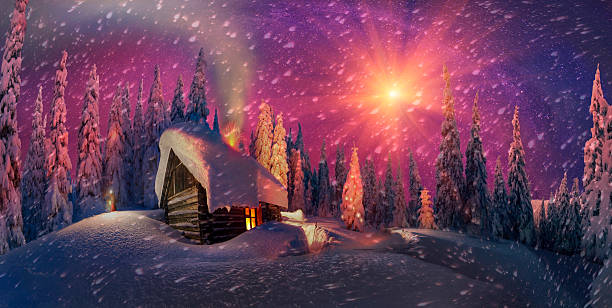 istock Christmas in the Carpathians 462605279