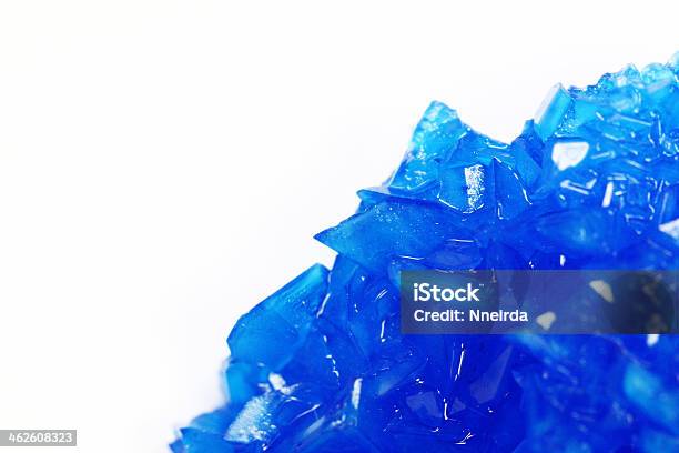 Sulfato De Cobre - Fotografias de stock e mais imagens de Abstrato - Abstrato, Azul, Ciência