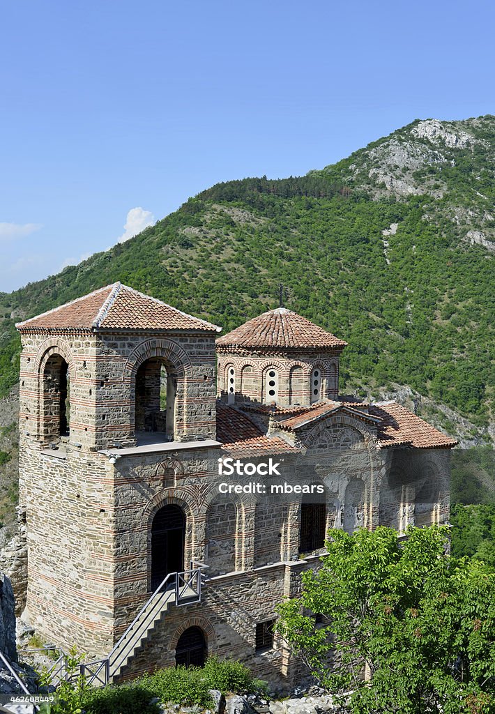 Saint Mary of Petrich church at Asen's Fortress near Asenovgrad Saint Mary of Petrich church at Asen's Fortress near Asenovgrad, Bulgaria Ancient Stock Photo