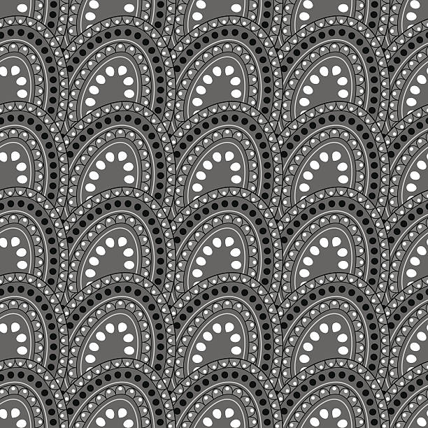 Tile Dot Pattern Tile with dots of grayscale colors grey hair on floor stock illustrations
