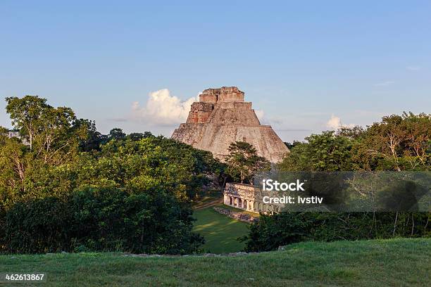 Uxmal Stock Photo - Download Image Now - Uxmal, Mexico, Old Ruin