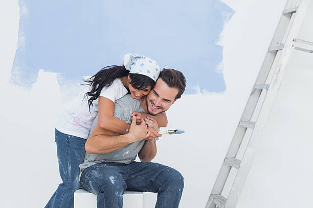 istock Woman hugging her boyfriend 462637629