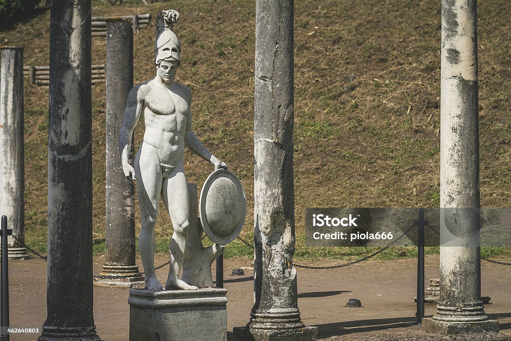 Statue von Bereichen des Hadrian's Villa in Rom - Lizenzfrei Römisch Stock-Foto
