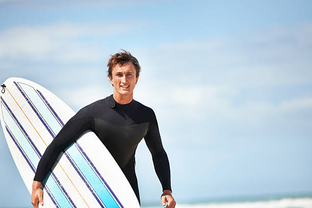 istock Stoked to be out on the beach today! 462642509