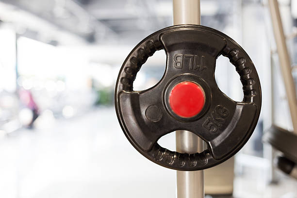 diverse equipment and machines at the gym room