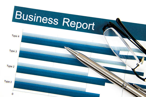 istock Showing business and financial report 462653753