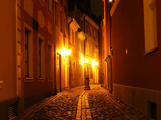istock Night lights in city 462654445