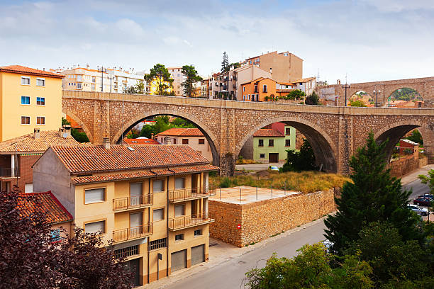 Bridge and aqueduct in Teruel. Aragon