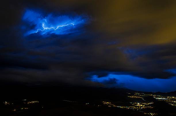istock Storm over Pamplona city 462661597