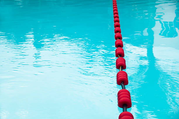 istock Swimming pool and Buoy Lane Markers 462670745
