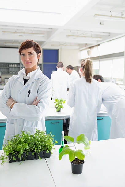istock Teacher standing at the biology laboratory 462682477
