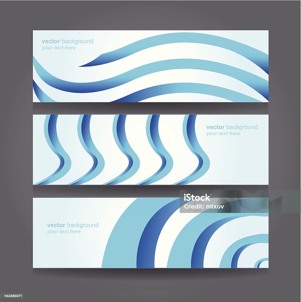 Light Blue Abstract Header Design Abstract Header Blue Wave Vector Design Stock Illustration - Download ...