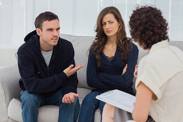 istock Young man speaking to the therapist 462716193