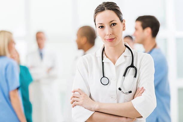 istock Young female doctor. 462720135