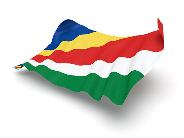 istock Hovering Flag of Seychelles (Clipping Path) 462720243