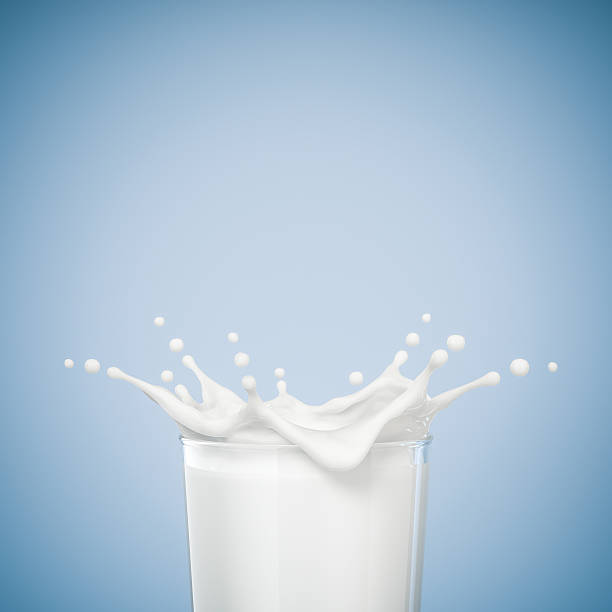 istock Milk Splash In The Glass 462720861