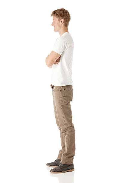istock Smiling man standing with casual clothes 462721265