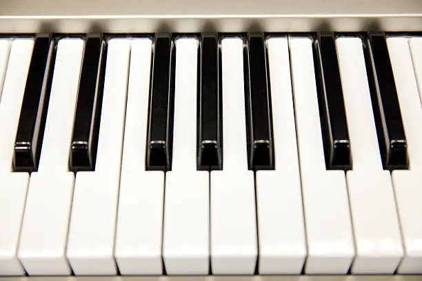 Photo of piano key