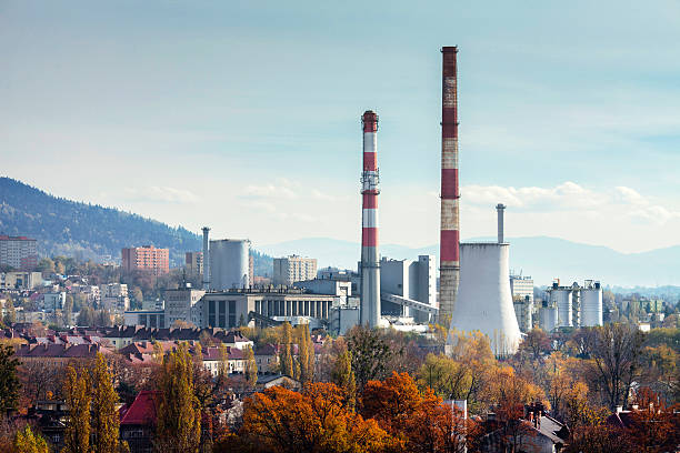 istock Power plant CHP in Bielsko-Biala, Poland 462761979
