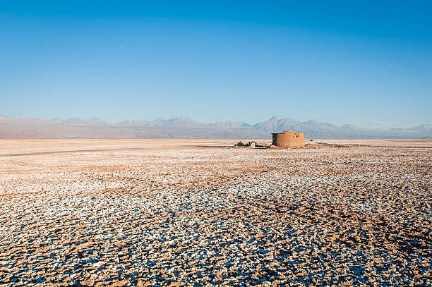Aislado shack de Atacama - foto de stock