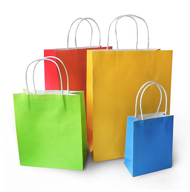 istock Paper shopping bags 462762603