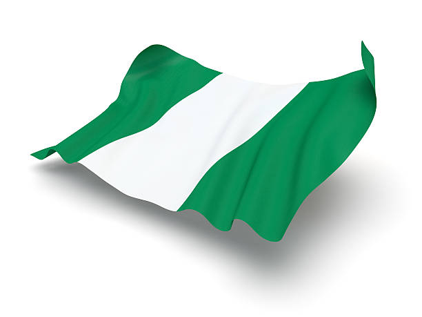 Andalusian flag on a sheet of paper torn out from a notebook.