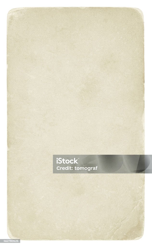 Papel en blanco aislado (trazado de recorte incluido) - Foto de stock de Angustiado libre de derechos