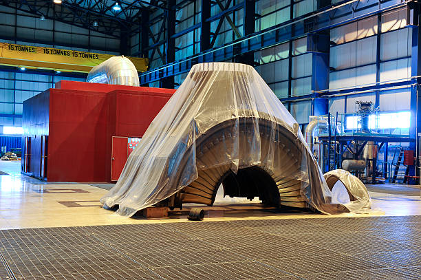 istock Power plant's turbine 462783773