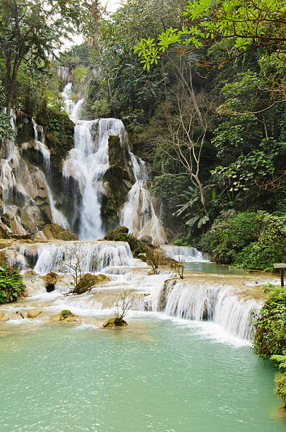 istock Kuang Si Tropical Waterfall near Luang Prabang  Laos 462783903