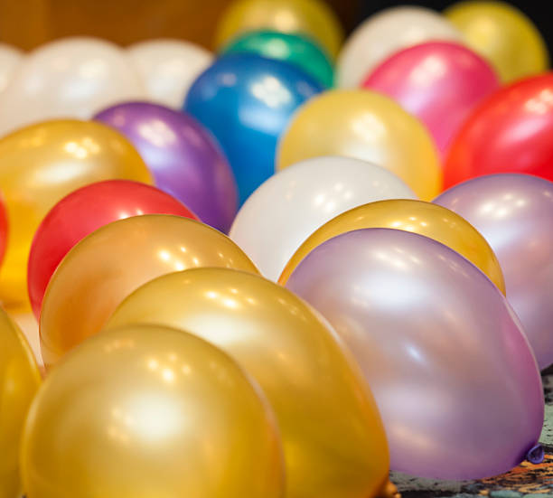 istock Party balloons on the floor 462786835