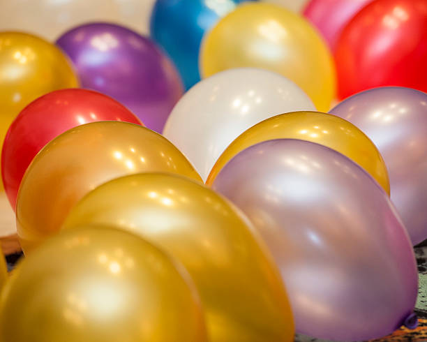 istock Party balloons on the floor 462786867