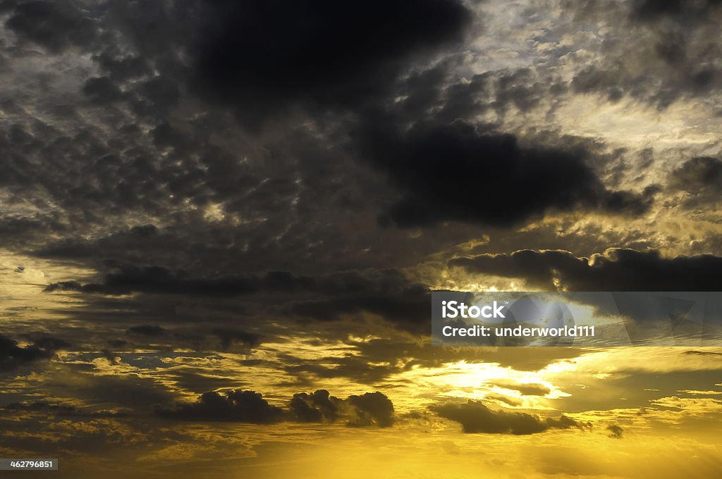 Nuvens sobre o Oceano Atlântico - Royalty-free Ao Ar Livre Foto de stock
