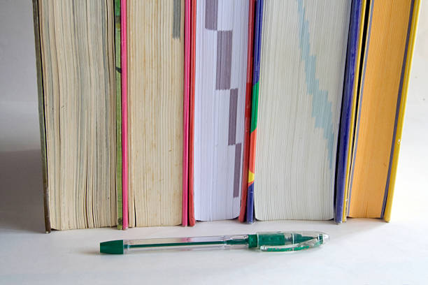 istock Books and Ball Pen 462797431