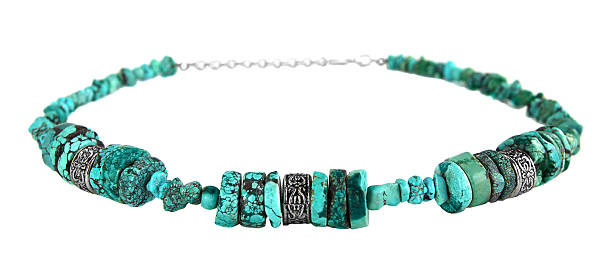 istock Beads of turquoise 462805453