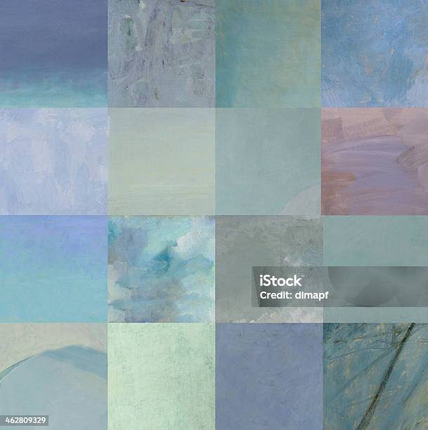 Blue Squares Vecteurs libres de droits et plus d'images vectorielles de Abstrait - Abstrait, Art moderne, Art pictural