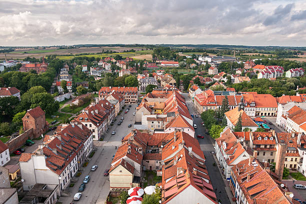 istock Panorama of Reszel in Poland 462813545