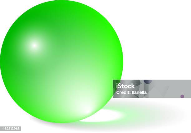 Sfera Verde Trasparente - Immagini vettoriali stock e altre immagini di Astratto - Astratto, Brillante, Cerchio