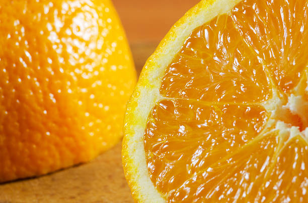 Demi-montante orange. - Photo