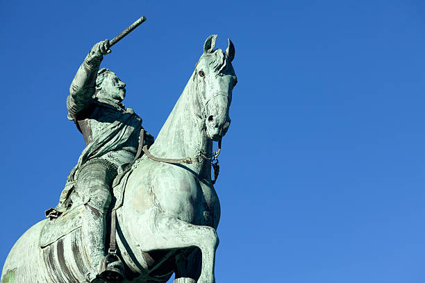 istock Statue Gustavus Adolphus in Stockholm - Sweden 462819027
