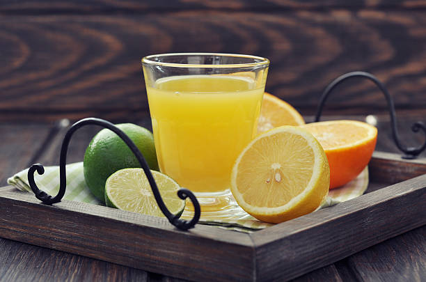 Citrus juice and fruits