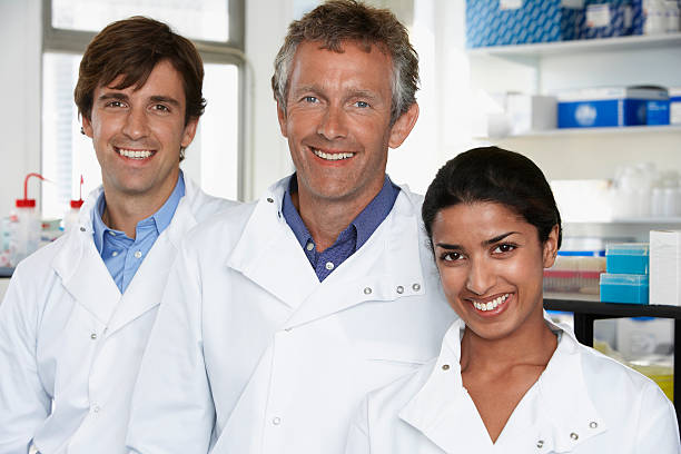 istock Confident Team Of Scientists In Laboratory 462831561