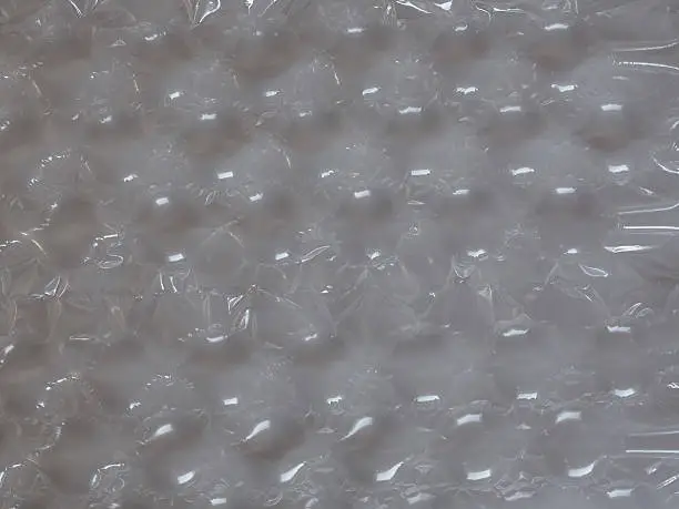 Bubble wrap sheet useful as a background