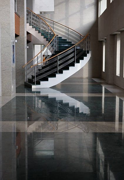 istock spiral staircase, office, business, modern, interior 462842771