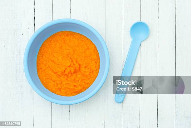 Photo libre de droit de Nourriture Pour Bébé banque d'images et plus d'images libres de droit de En purée - En purée, Orange - Couleur, Cercle