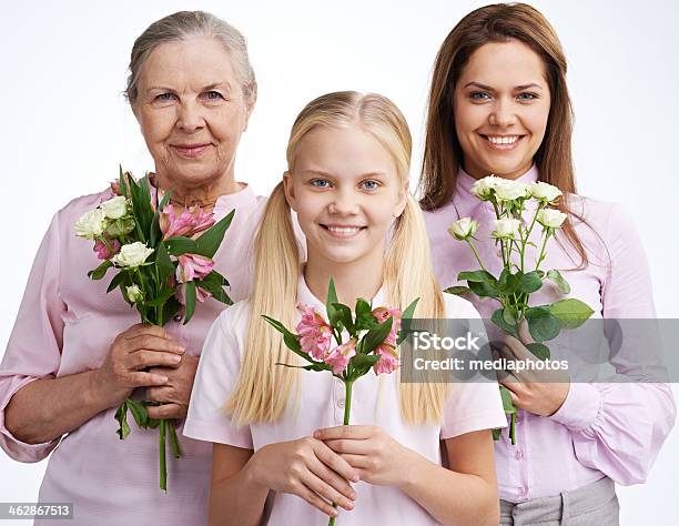 Foto de Beleza Através De Gerações e mais fotos de stock de 10-11 Anos - 10-11 Anos, 12-13 Anos, 30 Anos