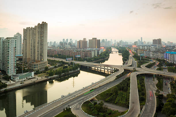 istock Freeway with cars in modern city 462869471