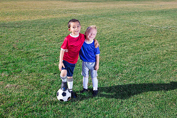 istock Two Young Soccer Players on the field 462870239