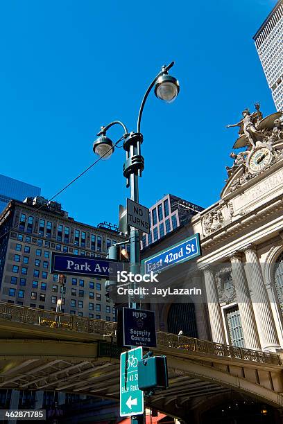 Krajobraz Miejski 42nd Street Grand Central Terminal Manhattanu Nyc - zdjęcia stockowe i więcej obrazów Architektura