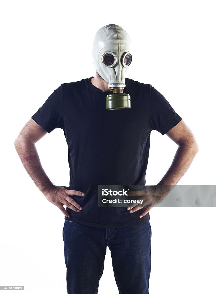 Hombre de la máscara de Gas - Foto de stock de Activista libre de derechos