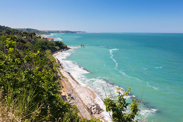 Trabocchi Coast on the Adriatic-coast, Abruzzi Italy